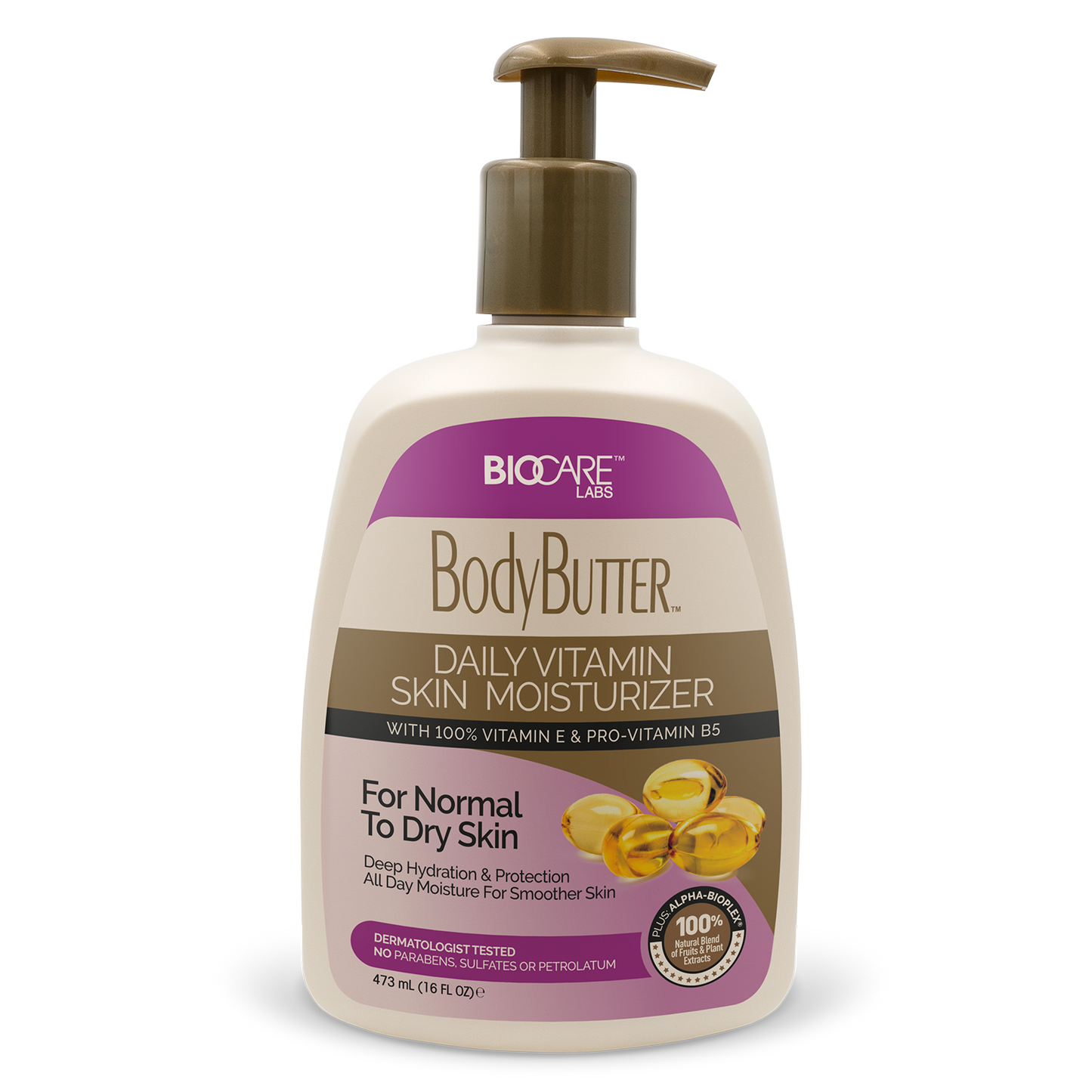 16 oz container of BodyButter™ With Vitamin E & Pro-Vitamin B5