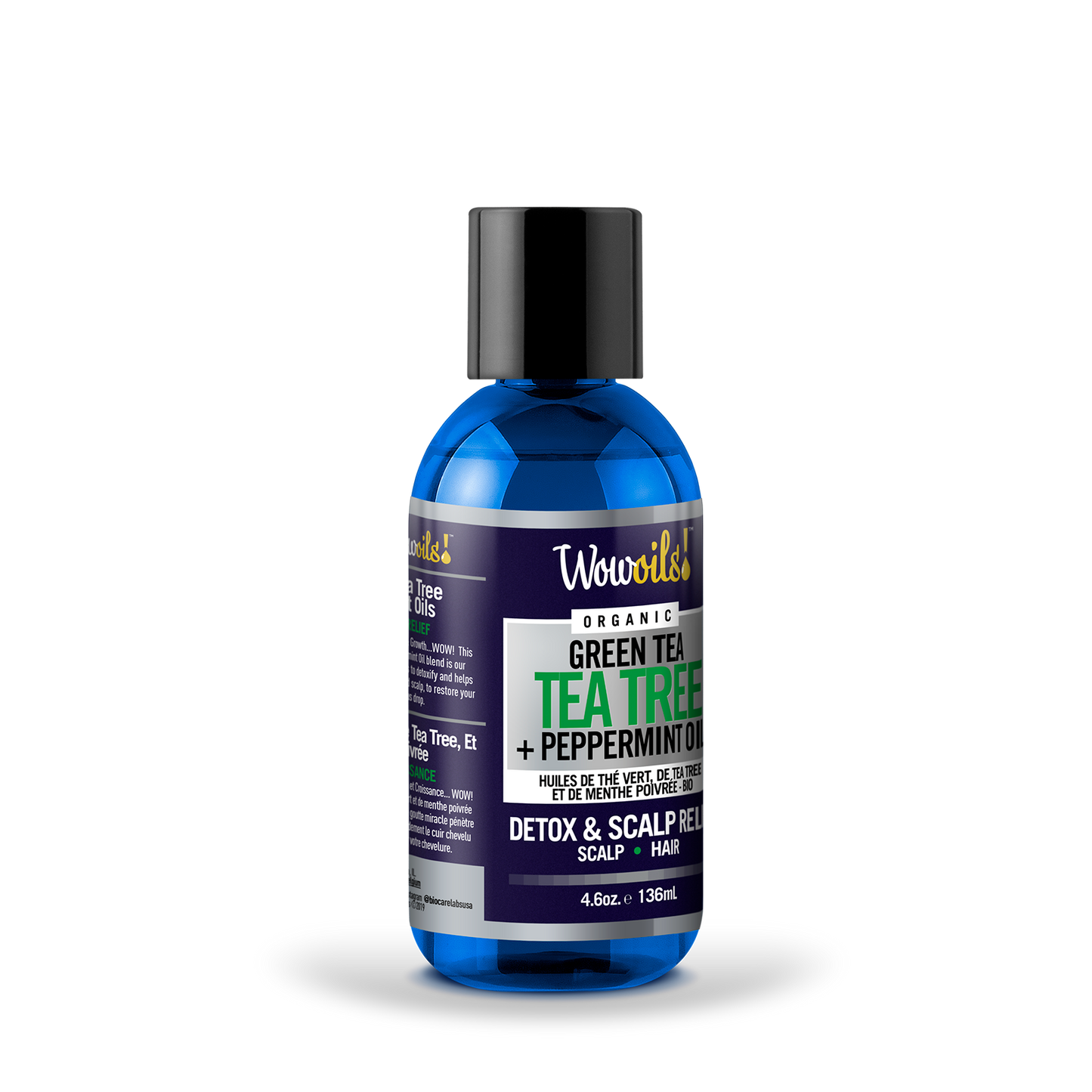 GREEN TEA, TEA TREE + PEPPERMINT OIL - WOWOILS!™